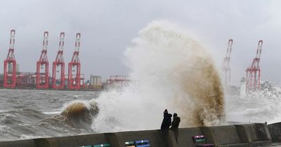 Storm Eunice closures across Merseyside as UK braced for heavy winds