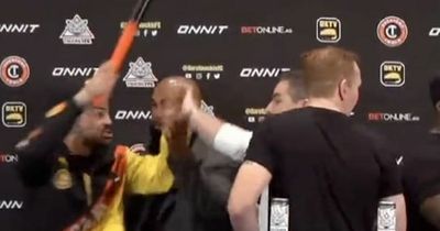 Ex-UFC star threatens opponent with baseball bat ahead of bare-knuckle boxing fight