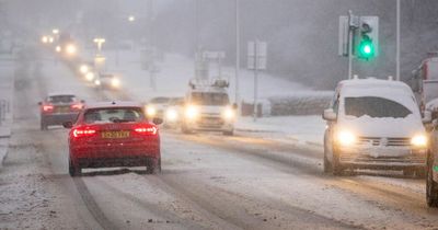 Storm Eunice: Snow forces motorists to abandon cars as cyclone rampages through UK