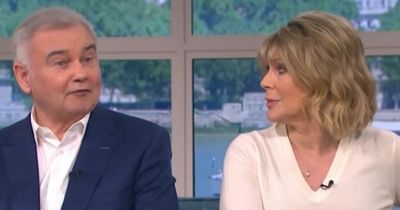 Ruth Langsford reacts as husband Eamonn Holmes gets new TV presenting partner