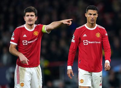 Harry Maguire denies rift with Cristiano Ronaldo at Manchester United