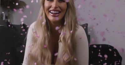 Love Island's Chloe Crowhurst can't stop smiling as she discovers baby's gender