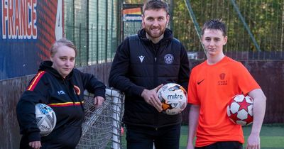 A project is using the power of football to change lives of Renfrewshire teens