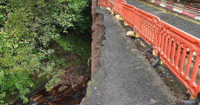 Partially collapsed rural Stirlingshire bridge 'fit for use' despite lack of full repairs