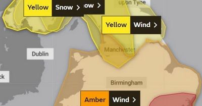 Met Office issues weather warning for ice amid Storm Eunice