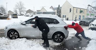 Six ways to avoid sliding on snow and ice while driving amid Storm Eunice