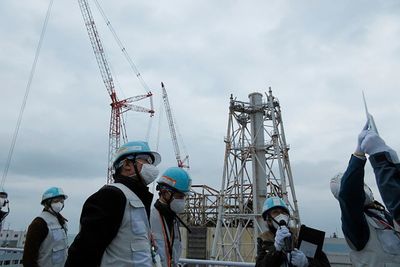 IAEA reviews water release from damaged Japan nuclear plant