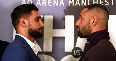 Amir Khan vs Kell Brook weigh-in results as rivals avoid fines for grudge fight