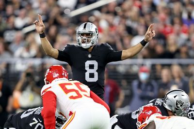 Raiders QB Marcus Mariota named ‘underrated free agent’ heading into 2022 offseason