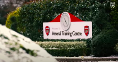 Mikel Arteta reveals how Storm Eunice has affected Arsenal's training plans ahead of Brentford