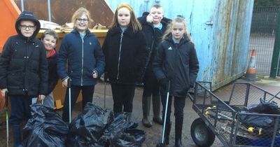 West Lothian children map dog fouling sites around their school