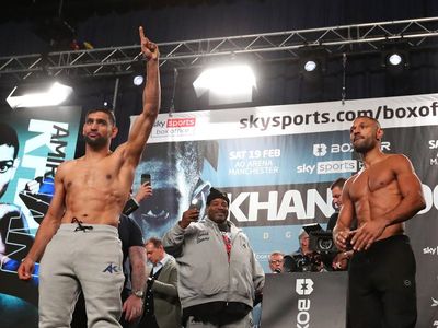 Khan vs Brook: How much does each fighter weigh ahead of fight this weekend?