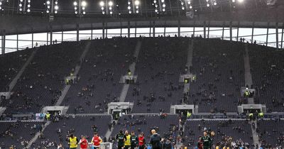 What happened to the Tottenham Hotspur Stadium as 80mph winds hit London during Storm Eunice