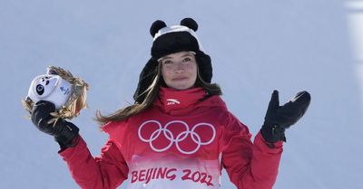 China’s Eileen Gu wins 3rd Olympic medal