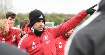 Mikel Arteta forced to make dramatic changes to Arsenal training due to Storm Eunice