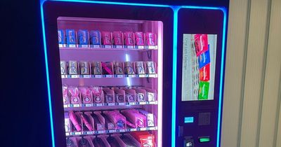 New vending machine selling fake eyelashes has just been installed at Glasgow's St Enoch Centre