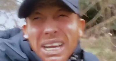 Joe Swash caught in horrific wind as trees come tumbling down at Pickle Cottage