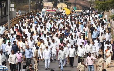 Silent march taken out