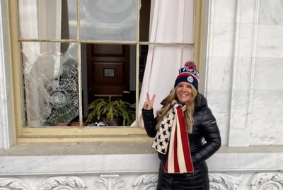 Infamous Capitol rioter Jenna Ryan released from jail and immediately resumes sharing conspiracy theories