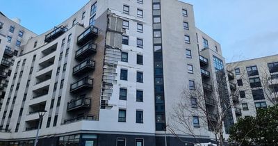 Cladding ripped off Leeds building by Storm Eunice as powerful winds batter city