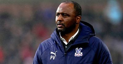 Patrick Vieria makes Crystal Palace relegation stance known as Eagles get set for Chelsea