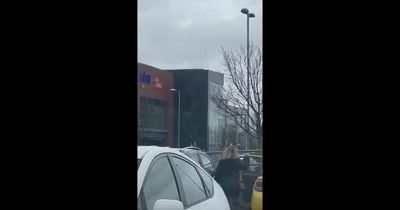 Shopping centre in Salford forced to shut as Storm Eunice almost tears off roof