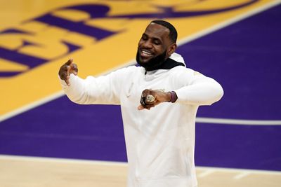 LeBron James ranks second in The Athletic’s best players in NBA history list