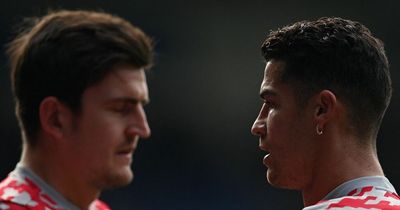 Cristiano Ronaldo and Harry Maguire told to "f***ing sort it out" amid Man Utd feud
