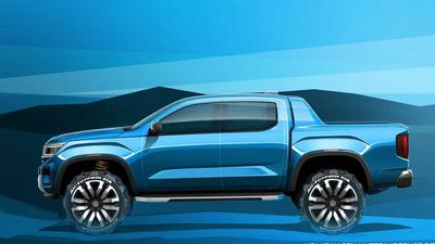2023 Volkswagen Amarok Teased Again In "Near Production" Sketches