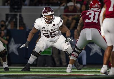 Texas A&M guard Kenyon Green could help the Texans’ interior offensive line