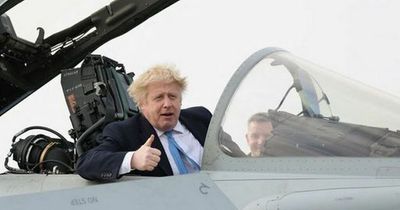 Boris Johnson urges west to show Putin he will pay ‘high price’ if Russia invades Ukraine