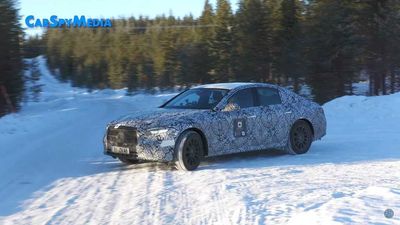 2023 Mercedes-Benz E-Class Spied Testing In The Arctic
