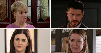 Corrie spoilers next week: Sally exits, Adam's 'secret love child' and Abi's affair exposed