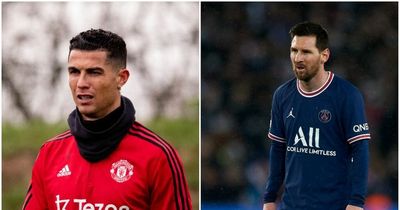Premier League star says Manchester United's Cristiano Ronaldo is 'getting closer' to Lionel Messi