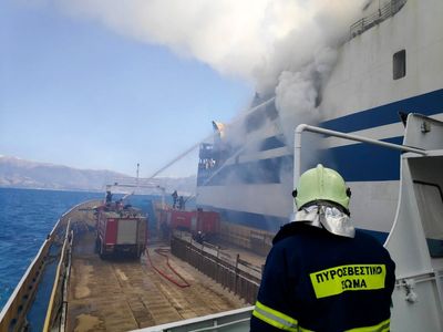 Greece: Search continues for 12 missing in ferry fire