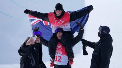New Zealand Team Performs Haka in Subzero Temperatures After Winning Olympic Gold