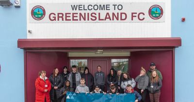 Newtownabbey students pair up with local football club to tackle mental health issues