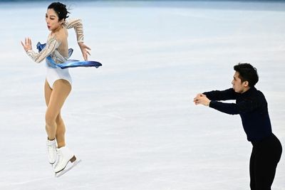 China's Han and Sui win emotional Olympic gold in pairs skating