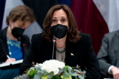 Kamala Harris warns of ‘swift’ and ‘severe’ US response if Russia invades Ukraine