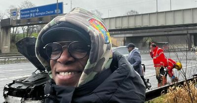MOTD's Ian Wright in car crash on way to Manchester amid aftermath of Storm Eunice