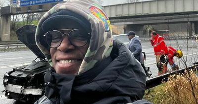 Ian Wright involved in car crash on way to Match of The Day filming