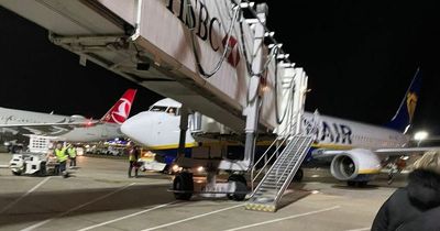 Trapped Ryanair passenger charged for drink despite flight 'diverted to Edinburgh'
