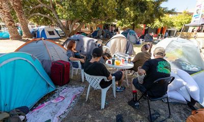 ‘Our spirits are being broken’: a year after Perth’s homeless tent city was cleared, the crisis remains