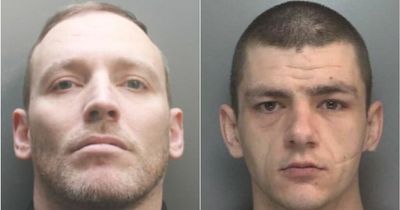 Thugs film themselves smashing into mum's home in gangland raid