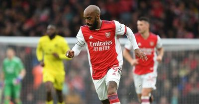 Alexandre Lacazette sends cheeky dig to Brentford's Ivan Toney after Arsenal win