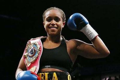 Natasha Jonas blitzes Chris Namus to finally realise world title dream at third attempt