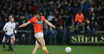 Rian O'Neill's penalty was "two feet over" says Armagh boss Kieran McGeeney