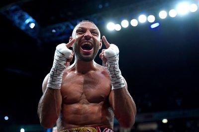Kell Brook stops Amir Khan in sixth round to finally settle rivalry in brutal grudge match