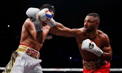Kell Brook stops Amir Khan in sixth round to win grudge match