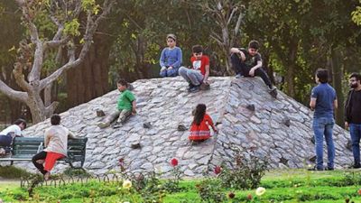 Delhi soaks up the sun with cold, Covid on their way out